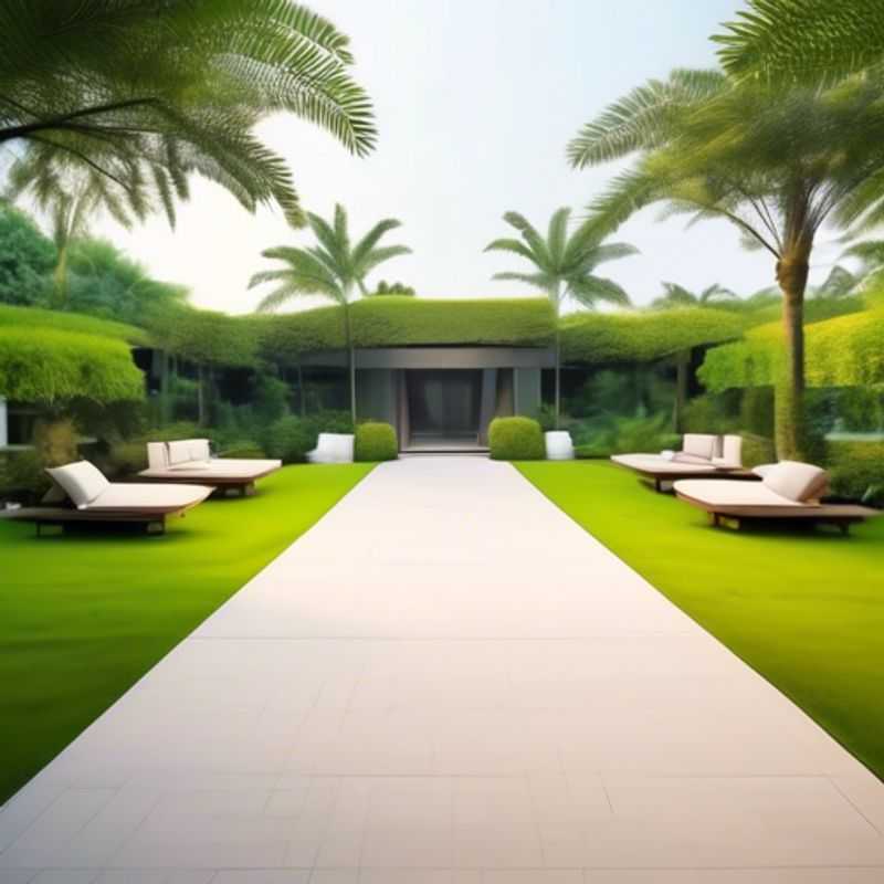 A lush green lawn with healthy, vibrant grass.